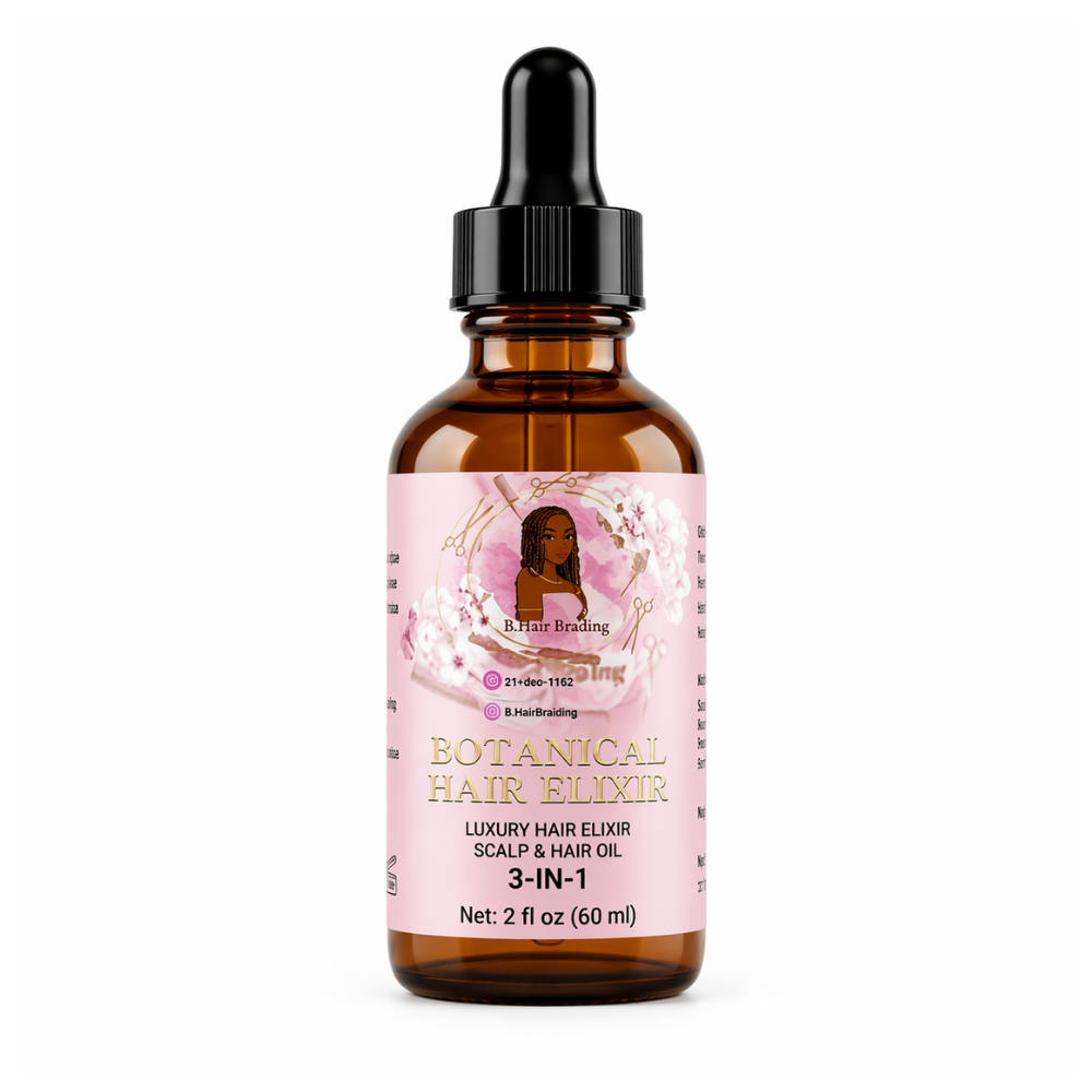 Botanical Hair Elixir - Luxury 3-in-1 Scalp & Hair Oil