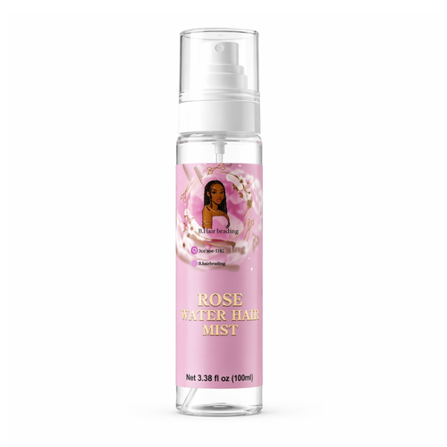 Rose Water Hair Mist+Hydrating & Shine Spray