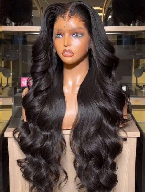 HD Lace Wig – Body Wave Human Hair – Natural Black | Full & Glam Look