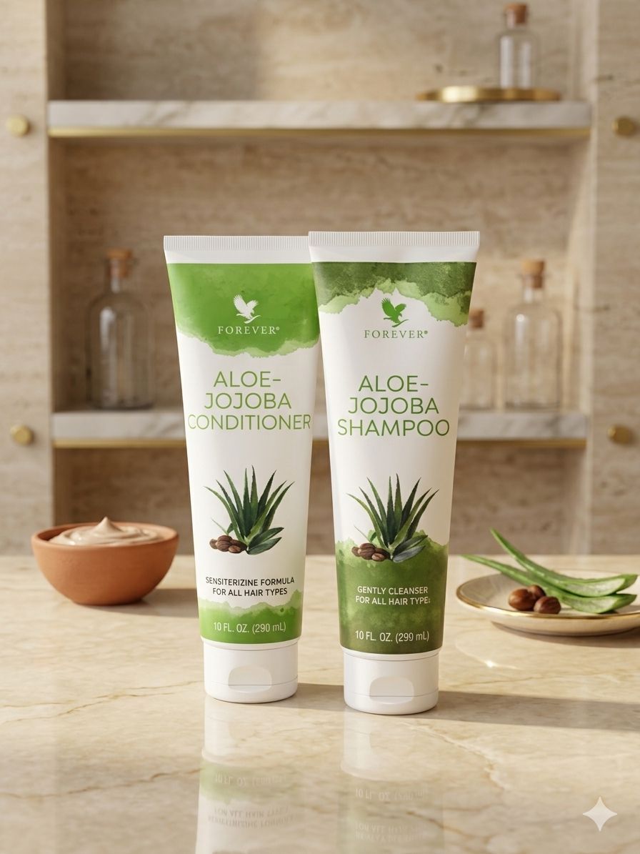 Aloe-Jojoba Shampoo & Conditioner set